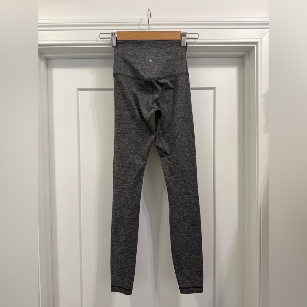 Lululemon Align Leggings Heathered Gray 28” 2 - Picture 2 of 2